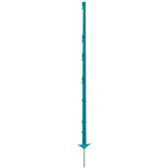 Stâlp de plastic pentru gard electric, 156 cm, albastru