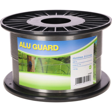 Sârmă pentru gard electric ALU GUARD 400 m, 2,0 mm, aluminiu