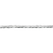 Sfoară pentru gard electric Classic 200 m, Ø 6 mm, albă, 6 × 0,40 Niro