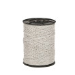 Fir pentru gard electric Classic (polywire) 400 m, alb, 9 × 0,20 Niro