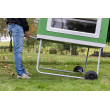 SmartCoop coteț mobil pentru găini, 119 x 96 x 162 cm, plastic