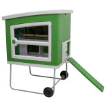 SmartCoop coteț mobil pentru găini, 119 x 96 x 162 cm, plastic