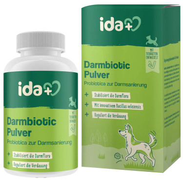 Kerbl IdaPlus® Darmbiotic – pulbere probiotică pentru câini, 180 g 