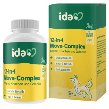 Kerbl IdaPlus® 12-in-1 Move-Complex – supliment pentru articulațiile câinilor, 160 g