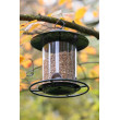 Hrănitoare pentru păsări Kerbl Dillenberg, plastic/metal, 17,5 x 17,5 x 21,5 cm