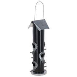Hrănitoare pentru păsări Kerbl Kehlstein, plastic/metal, 15 x 15 x 35 cm