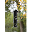 Hrănitoare pentru păsări Kerbl Kehlstein, plastic/metal, 15 x 15 x 35 cm