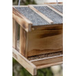 Hrănitoare pentru păsări Kerbl Großer Arber, lemn/sticlă acrilică, 37,2 x 29 x 23 cm