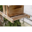 Hrănitoare pentru păsări Kerbl Großer Arber, lemn/sticlă acrilică, 37,2 x 29 x 23 cm