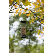 Hrănitoare pentru păsări Kerbl Basic, plastic/metal, 13,5 x 13,5 x 25 cm