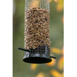 Hrănitoare pentru păsări Kerbl Basic, plastic/metal, 13,5 x 13,5 x 25 cm