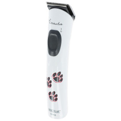 Mașină de tuns Aesculap Exacta GT416, acumulator, pentru câini, incl. cap de tuns 0,5 mm, alb