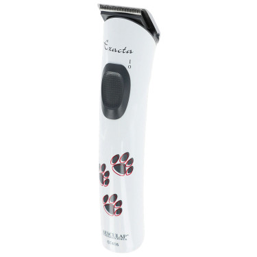 Mașină de tuns Aesculap Exacta GT416, acumulator, pentru câini, incl. cap de tuns 0,5 mm, alb
