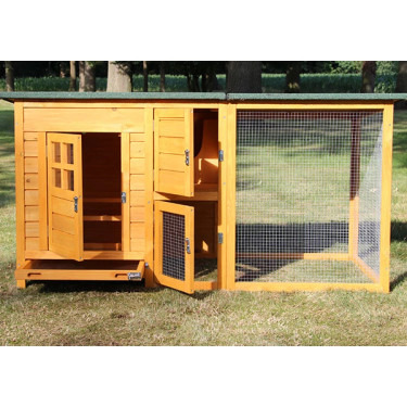 Coteț din lemn TEMELÍN MAXI, 2250x670x800 mm