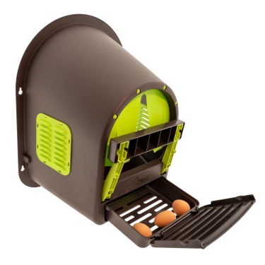 Cuib de ouă din plastic cu coșuleț pentru ouă - MyCozyNest Roll-Away