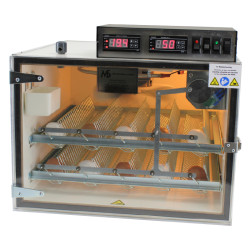 Incubator profesional MS100V - din lemn, 80 de ouă de găină