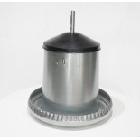 AGROFORTEL Hrănitor tubular galvanizat - 5 kg - inclusiv agățare