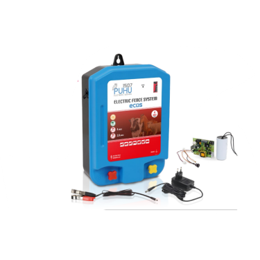 Sursă de alimentare PUHU duo pentru gard electric 4J cu adaptor de 12V