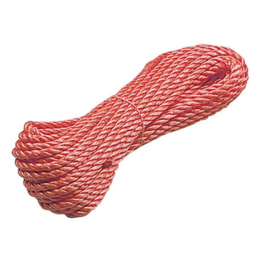 Frânghie KERBL 377 POLY 20 m / 10 mm / 175 kg, portocalie