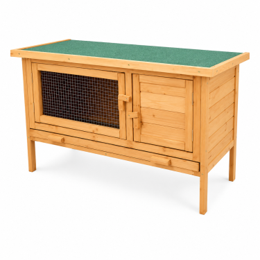 Cușcă din lemn pentru iepuri PULA - 100x45x62 cm