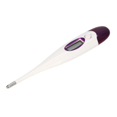 Termometru digital Kerbl, impermeabil, 10 s, cu vârf rigid, mov