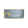Culcuș din plastic SLEEPER 3, 80,5×55×32 cm