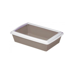 Toaletă pentru pisici TRAY 2 - toaletă pentru pisici cu margine, 50x35x12cm