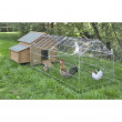 Țarc pentru iepuri, rozătoare și păsări de curte 220 x 103 x 103 cm  