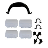 Set de piese de schimb pentru cutiile Gulliver 1, 2, 3 si Midi, gri deschis