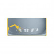 Culcuș din plastic SLEEPER 4, 88 × 62 × 35,5 cm, gri