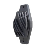 Izolator pentru gard electric plat, pentru bandă până la 40 mm, pentru cui, șurub - 10 buc