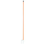 Tijă de rezervă pentru plasa de păsări de curte 106 cm, cu 2 vârfuri, portocaliu  