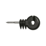 Izolator circular pentru gard electric, cu armătură scurtă, 6 mm