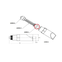 Garnitură O-ring pentru adăpători cu niplu