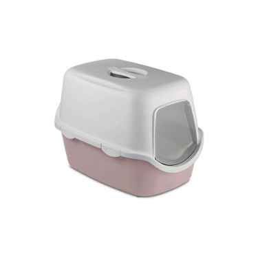 Ladă de litieră pentru pisici Cathy Filter, acoperită – WC pentru pisici cu filtru
