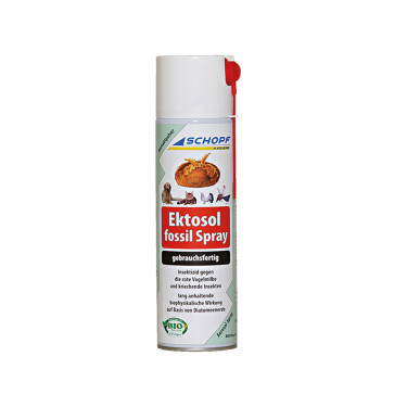 Spray cu pulbere de silice BIO pentru controlul bondarilor și al gândacilor de pat SCHOPF EKTOSOL FOSSIL SPRAY 500ml
