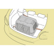 Set de 3 curele de fixare auto pentru cușca de transport Gulliver Touring