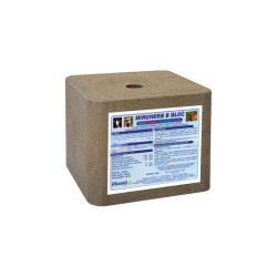 Bloc de lins mineral cu sare Miruherb pentru bovine, oi și capre, 10 kg