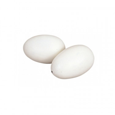 Ouă artificiale mai mari, bază pentru păsări mai mari, plastic