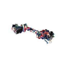Jucărie pentru câini din bumbac – nod colorat