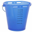 KERBL Găleată de adăpare din plastic, transparentă, albastră