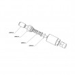 Adăpătoare cu pulverizare, 1/2", filet interior, 1/2''