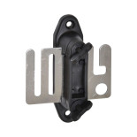 Izolator pentru gard electric la ușa de intrare, plat pentru banda de pana la 40 mm, pentru cui sau surub - 4 buc