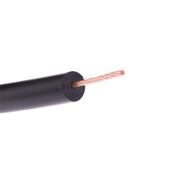Cablu de otel de inalta tensiune cu conductor de cupru pentru gard electric - 1 m