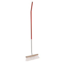 Mătură de spălare cu alimentare cu apă – mătură cu apă, 143 × 35 cm, albă