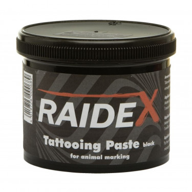Cerneală pentru tatuaje RAIDEX, 600 g, negru pentru animale  