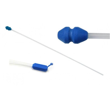 Pipetă pentru inseminarea scroafelor, din spumă