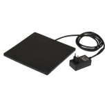 Placă încălzitoare din cauciuc sub adăpătoare KERBL 24 × 24 cm, 18 W / 24 V