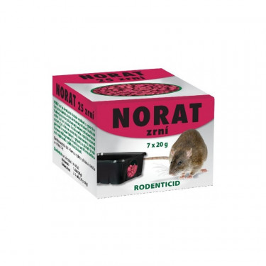 Norat 25 boabe de momeală , 7 x 20 g - REDUCERE 