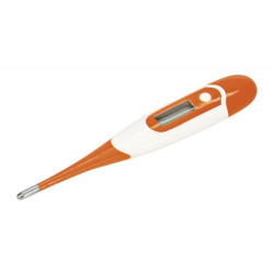 Termometru digital Kerbl, impermeabil, 10 s, cu vârf rigid, portocaliu
